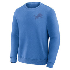 Detroit Lions Deep Route Pullover Sweatshirt Blue