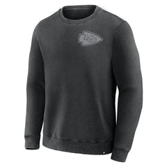 Kansas City Chiefs Deep Route Pullover Sweatshirt Black
