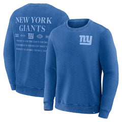 New York Giants Deep Route Pullover Sweatshirt Royal