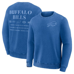 Buffalo Bills Deep Route Pullover Sweatshirt Royal