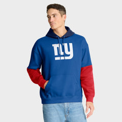 New York Giants Helmet Retro Pullover Hoodie Royal