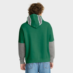 Philadelphia Eagles Helmet Retro Pullover Hoodie Kelly Green