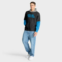 Carolina Panthers Helmet Pullover Hoodie Black