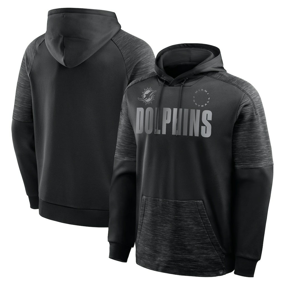 Miami Dolphins Chip Shot Pullover Hoodie Black