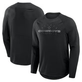 Dallas Cowboys Coverage Scheme Long Sleeve T-Shirt Black