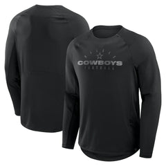 Dallas Cowboys Coverage Scheme Long Sleeve T-Shirt Black