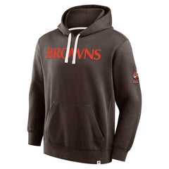 Cleveland Browns New Horizons Heritage Pullover Hoodie Brown