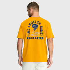 Los Angeles Rams Fluid Motion Legacy T-Shirt Gold