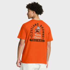 Cleveland Browns Fluid Motion Legacy T-Shirt Orange