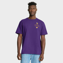Minnesota Vikings Passing Pocket Legacy T-Shirt Purple