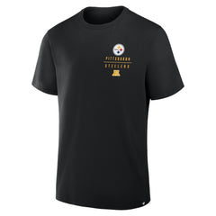 Pittsburgh Steelers Passing Pocket Legacy T-Shirt Black