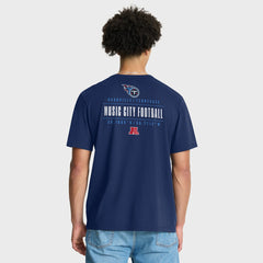Tennessee Titans Passing Pocket Legacy T-Shirt Navy