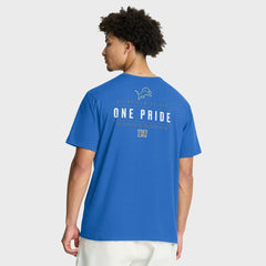 Detroit Lions Passing Pocket Legacy T-Shirt Blue