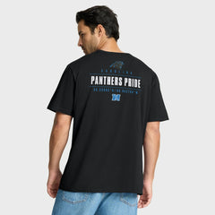 Carolina Panthers Passing Pocket Legacy T-Shirt Black