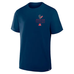 Houston Texans Passing Pocket Legacy T-Shirt Navy