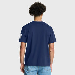 New York Giants Elevated Classic Legacy T-Shirt Navy