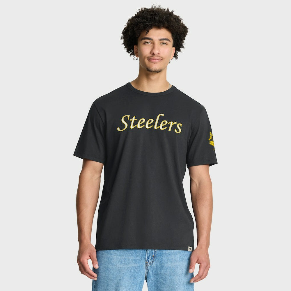 Pittsburgh Steelers Elevated Classic Legacy T-Shirt Black