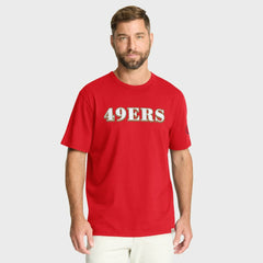 San Francisco 49ers Elevated Classic Legacy T-Shirt Scarlet