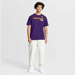 Minnesota Vikings Chop Block Legacy T-Shirt Purple