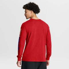 Buffalo Bills Clock Management Legacy Long Sleeve T-Shirt Red