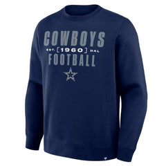 Dallas Cowboys Powerful Throw Legacy Sweatshirt Navy
