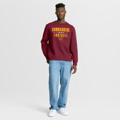 Washington Commanders Powerful Throw Legacy Pullover Sweatshirt Burgundy