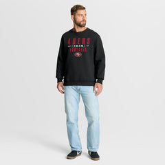 San Francisco 49ers Powerful Throw Legacy Pullover Sweatshirt Black