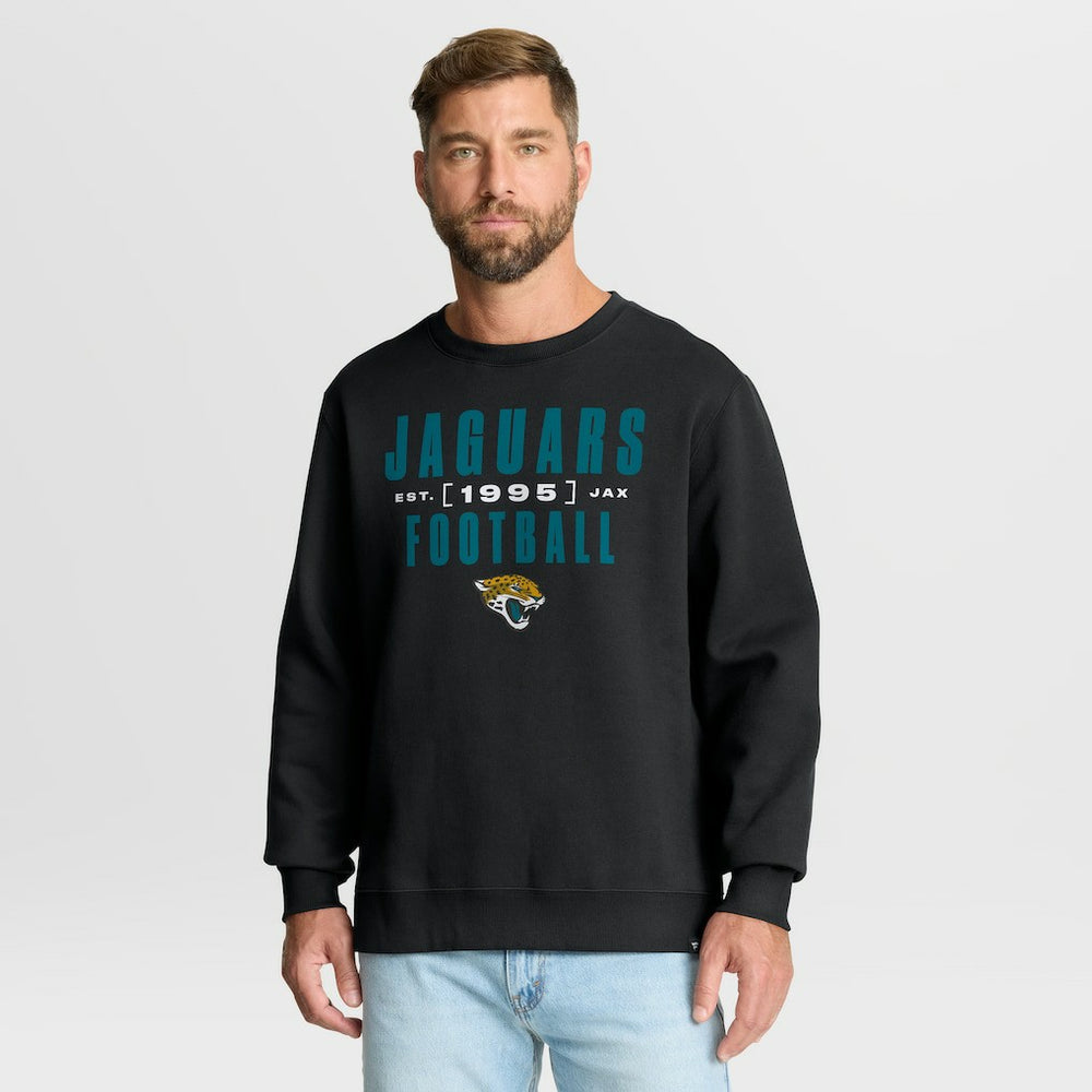 Jacksonville Jaguars Powerful Throw Legacy Pullover Sweatshirt Black