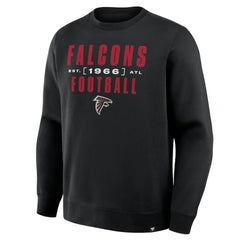 Atlanta Falcons Powerful Throw Legacy Pullover Sweatshirt Black