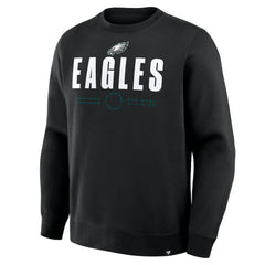 Philadelphia Eagles Direct Handoff Legacy Pullover Sweatshirt Black