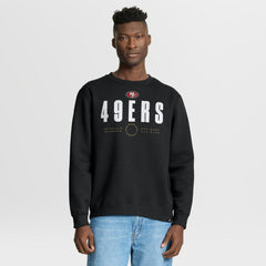 San Francisco 49ers Direct Handoff Legacy Pullover Sweatshirt Black