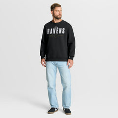 Baltimore Ravens Direct Handoff Legacy Pullover Sweatshirt Black
