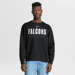 Atlanta Falcons Direct Handoff Legacy Pullover Sweatshirt Black