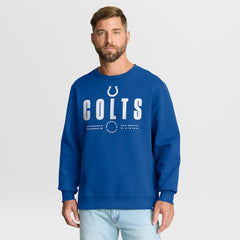 Indianapolis Colts Direct Handoff Legacy Pullover Sweatshirt Royal