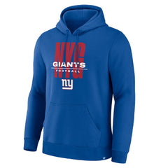 New York Giants Right Tackle Legacy Pullover Hoodie - Royal