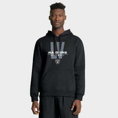 Las Vegas Raiders Right Tackle Legacy Pullover Hoodie - Black