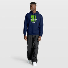Seattle Seahawks Right Tackle Legacy Pullover Hoodie - College Navy