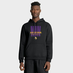 Minnesota Vikings Right Tackle Legacy Pullover Hoodie - Black