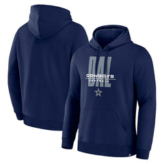 Dallas Cowboys Right Tackle Legacy Pullover Hoodie - Navy