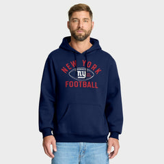 New York Giants Fumblerooski Legacy Pullover Hoodie Navy