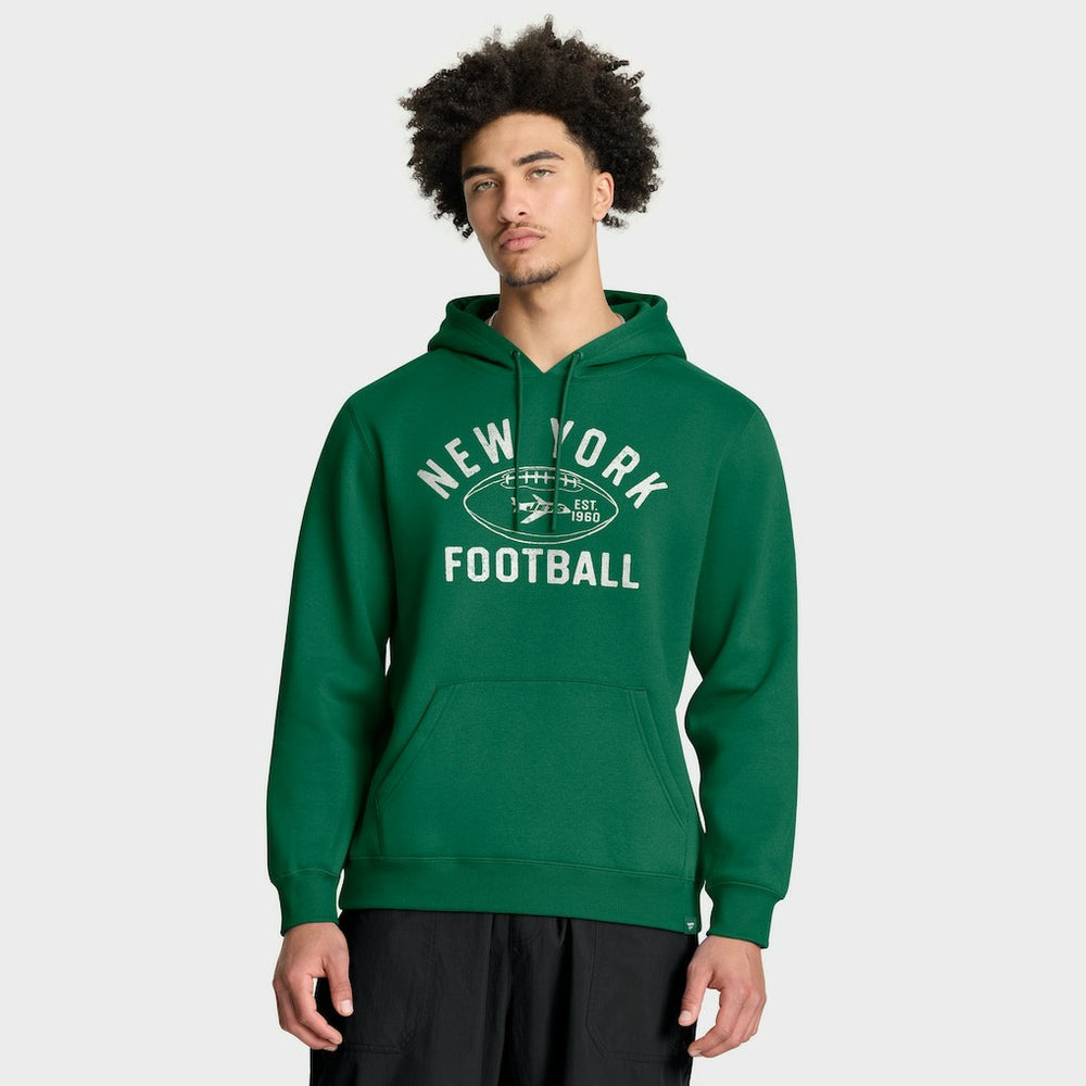 New York Jets Fumblerooski Legacy Pullover Hoodie Kelly Green