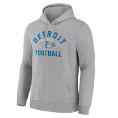 Detroit Lions Fumblerooski Legacy Pullover Hoodie Heather Gray
