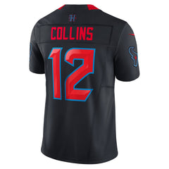 NFL Nico Collins Houston Texans Alternate 2 Vapor F.U.S.E. Limited Jersey - Navy