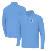 Minnesota Twins Antigua Intent Quarter-Zip Top - Powder Blue Tops