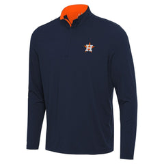 Houston Astros Antigua Content Quarter-Zip Top - Navy Tops