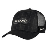 Tottenham Hotspur Unisex Rise Printed Trucker Adjustable Hat Black