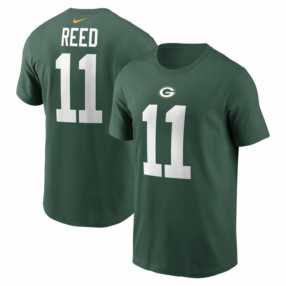 Jayden Reed Green Bay Packers Name & Number T-Shirt Green