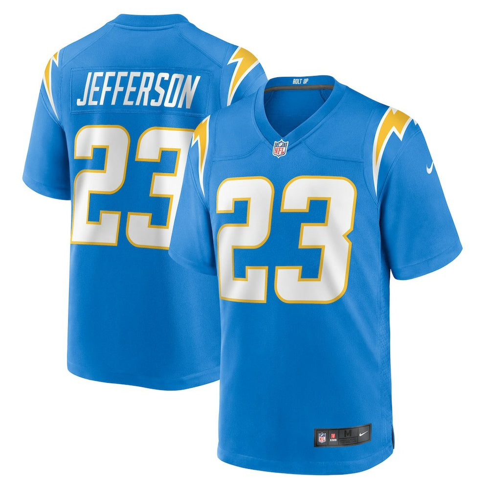 NFL Tony Jefferson Los Angeles Chargers Team Game Jersey - Powder Blue