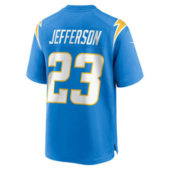 NFL Tony Jefferson Los Angeles Chargers Team Game Jersey - Powder Blue