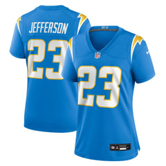 NFL Tony Jefferson Los Angeles Chargers Women's Team Game Jersey - Powder Blue